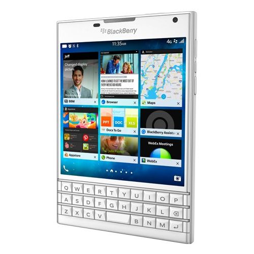 Pametni telefon BlackBerry Passport 32GB čisto bel QWERTZ DE