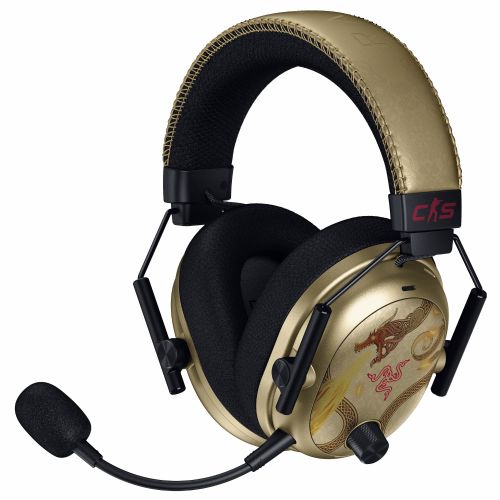 Slušalke Razer Blackshark V3 Pro Counter-Strike 2 brezžične, Bluetooth 5.3, odpravljanje hrupa, snemljiv mikrofon, 70 ur delovanja