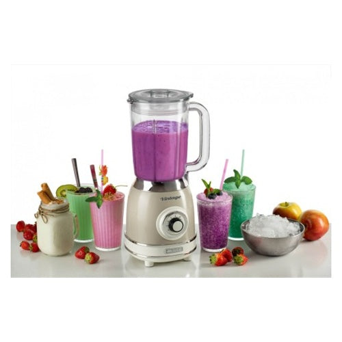 Blender Ariete Standmixer Vintage creme, 1000 W, za 1,5 L, bež