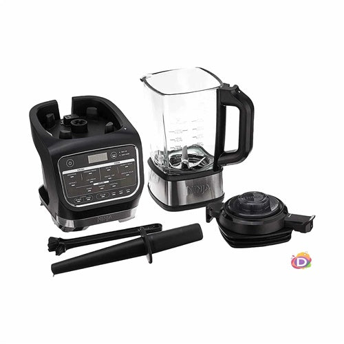 Blender Ninja Foodi samostojeći mikser HB150EU, 1000 W, 1,7 L, crni + nehrđajući čelik