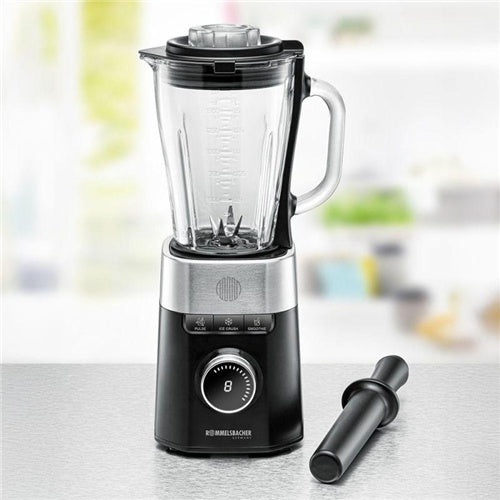 Blender Rommelsbacher MX 1260 (črna/nerjaveče jeklo, 1200 W, 1,5 litra)