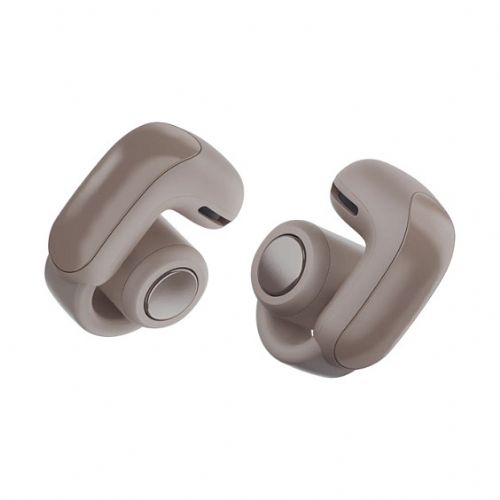 Slušalke Bose Ultra Open Earbuds prave brezžične, Bluetooth 5.3, vgrajen mikrofon, USB-C, bež