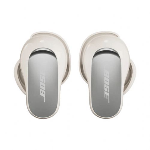 Slušalke Bose QuietComfort Ultra 2. generacije bele barve, Bluetooth, aktivno odpravljanje hrupa, vgrajen mikrofon, USB-C, polnilna baterija