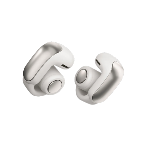 Slušalke Bose Ultra Open Earbuds bele, odprta zasnova, Bluetooth, dolga avtonomija baterije, udobno nošenje