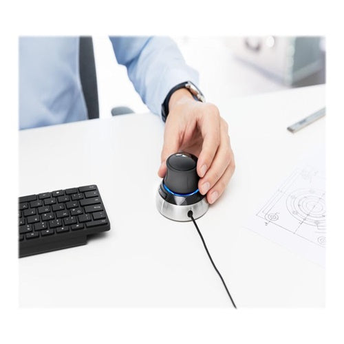 Brezžična miška 3D Connexion SpaceMouse Compact, srebrna