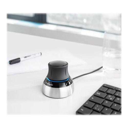 Brezžična miška 3D Connexion SpaceMouse Compact, srebrna