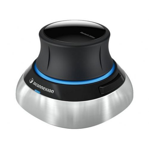 Brezžična miška 3DConnexion Space Mouse, črna/bela