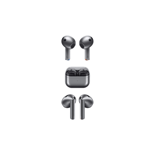Brezžične slušalke Samsung Galaxy Buds3, Bluetooth, ANC; srebrna