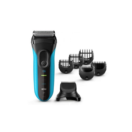 Brivnik Braun Series 3 3010BT (črn/moder, za mokro in suho britje)