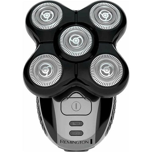 Brivnik Remington Ultimate Series RX5 Glatzen-Rasierer XR1500, 5 brivnih glav, 50 min delovanja, 4 ure polnjenja, črno-krom
