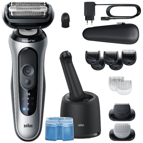 Brivnik Braun Series 6 62-S7650cc (srebrn/črn)
