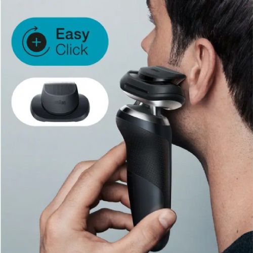 Brivnik Braun Series 7 71-N1200s (črna/srebrna)