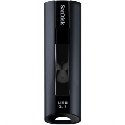 USB 256GB SanDisk Extreme PRO CZ880, USB 3.2 Gen 1, hitrost branja 420 MB/s, hitrost pisanja 380 MB/s, aluminij, zaščita z geslom