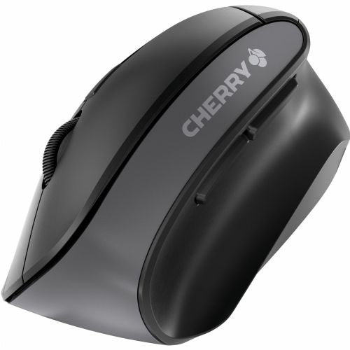 Cherry MW 4500 RF ergonomski miš, bežični, optički, USB prijemnik, 1200 DPI, desni, crni