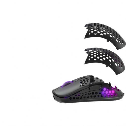 Miš Cherry Xtrfy M42 - optički - bežični - crni