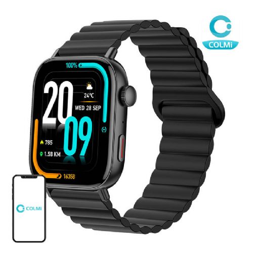 Pametni sat s magnetskim remenom Colmi C8 Max (crni)