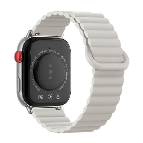 Colmi C8 Max pametni sat s magnetskim remenom (srebrni)