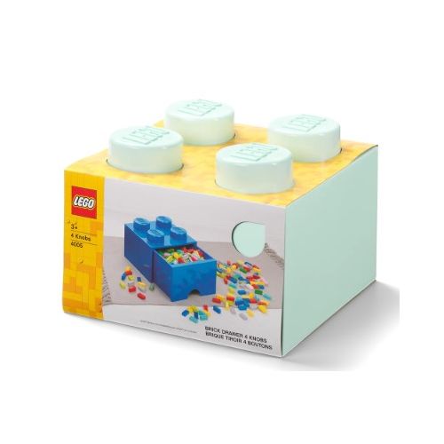 Lego®: Škatla za shranjevanje z gradnikom 4 - modra (40051742)