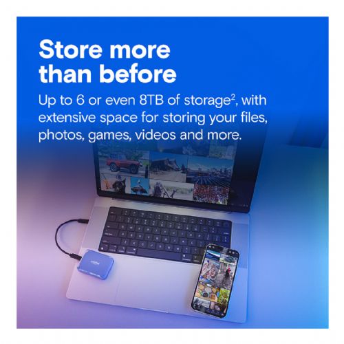 Zunanji SSD disk Crucial X10 1TB, USB 3.2 Type-C, do 2100 MB/s, IP65, odporen na padce