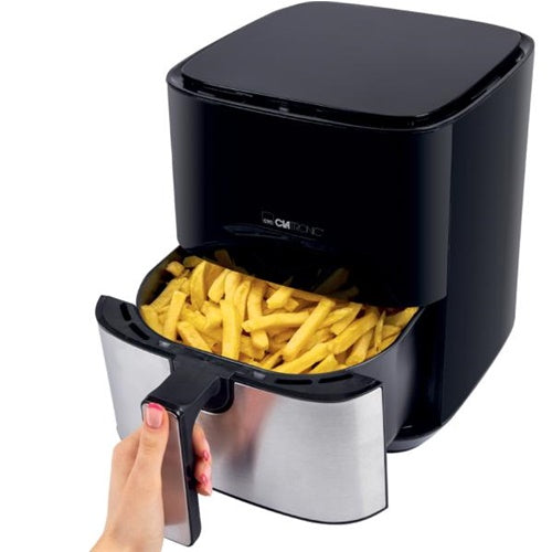 Cvrtnik Clatronic FR 3782 H, 5L, 1450W, črna/nerjaveče jeklo