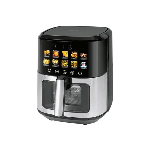 Cvrtnik na vroč zrak ProfiCook PC-FR 1286, 1700W, za 6.5 L, črna/nerjaveče jeklo