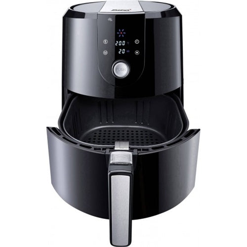 Cvrtnik na vroč zrak Steba HF 5000 XL (črna/nerjaveče jeklo, 1800 W, 5,2-litrska košara, ločljiva)
