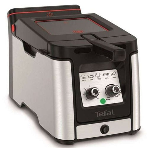 Tefal Clear Duo FR600D friteza, 2000 W, za 3,5 L, nehrđajući čelik, crna