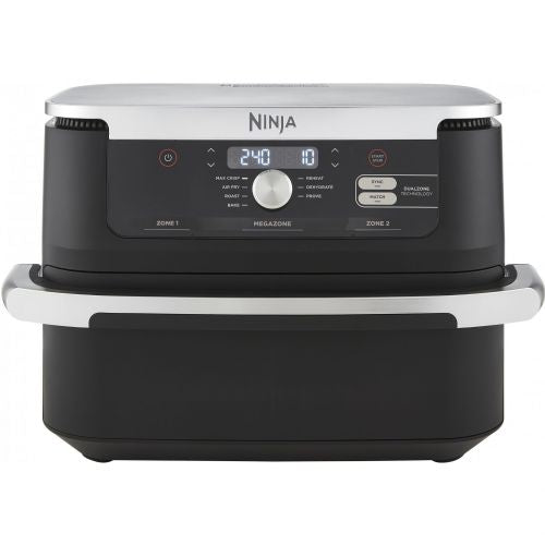 Cvrtnik na vroč zrak Ninja Foodi FlexDrawer AF500EU, 2470 W, za 10,4 l (2 x 5,2 l), črna/nerjaveče jeklo