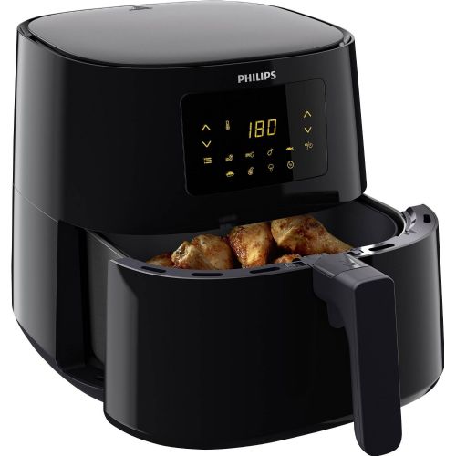 Cvrtnik na vroč zrak Philips Airfryer XL HD9270/96, črna