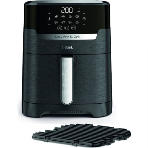 Cvrtnik na vroč zrak Tefal Easy Fry & Grill Precision EY5058, 4.2 L, črna