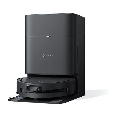 Robotski sesalnik Ecovacs Deebot T80 OMNI črn, 18.000 Pa, mokro in suho čiščenje, OMNI postaja, LiDAR navigacija, 6.400 mAh baterija 9821133909