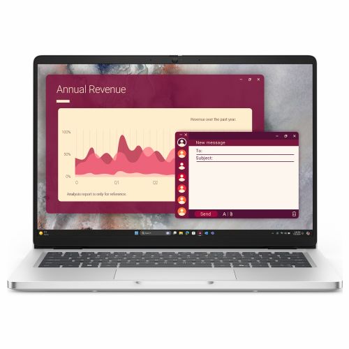 Prenosni računalnik Dell Pro 14 PC14250 U5-235U, 16GB RAM, 512GB SSD, 35,6 cm 14" FHD+, Intel vPro, DE, Windows 11 Pro