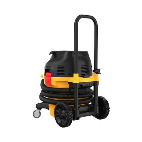 Industrijski sesalnik za mokro in suho čiščenje DEWALT DWV905H-QS H-razred, 38 V, 18.4 L za vodo, 75 l/s pretok zraka, rumena/črna