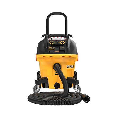 Industrijski sesalnik za mokro in suho čiščenje DEWALT DWV905H-QS H-razred, 38 V, 18.4 L za vodo, 75 l/s pretok zraka, rumena/črna