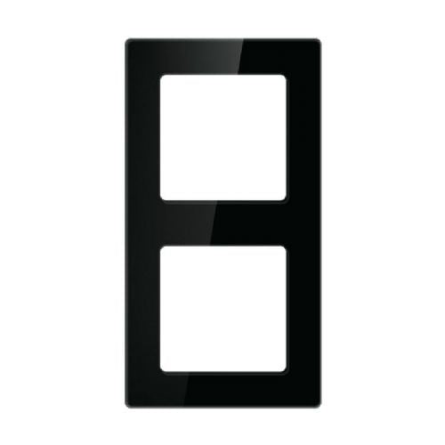 Vtičnica z dvojnim okvirjem Avatto N-TS10-Frame-B2 (črna)