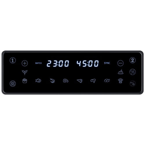 Dvojni cvrtnik Steba HF 9500 DUO, 2.400W, 2 košari 6 L + 3,5 L, črna 5100072200