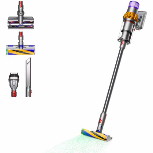 Dyson V15 Detect Absolute - Staubsauger - Nikelj/rumena