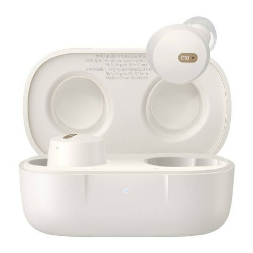 Slušalke TWS Baseus Bowie E18 (bele)