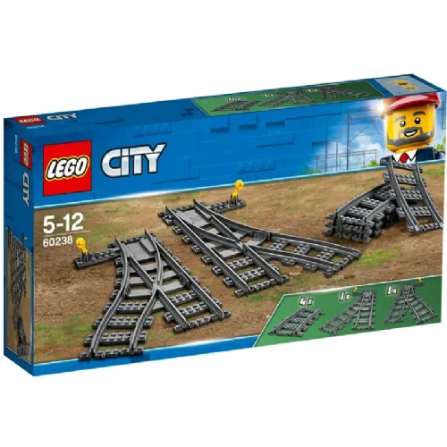 Kocke Lego® City: Preklopni tiri (60238)