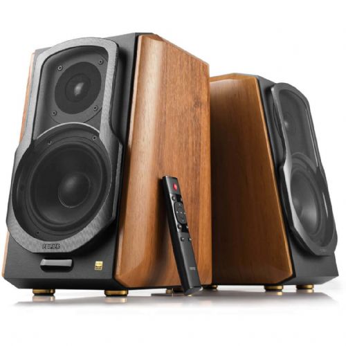 Zvočniki Edifier Studio S1000MKII, 2.0, Bluetooth, rjavi
