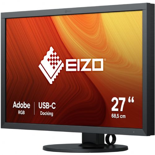 Monitor Eizo ColorEdge CS2731, 68,58 cm (27"), 2560x1440 (WQHD), IPS, 16 ms, HDMI, DVI-D, USB-C (60W), črn (CS2731)