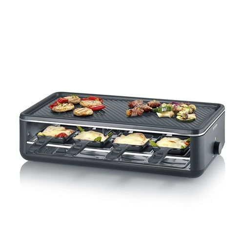 Severin Black Line Lite RG 2365 električna ploča za roštilj, 1300 W, crna