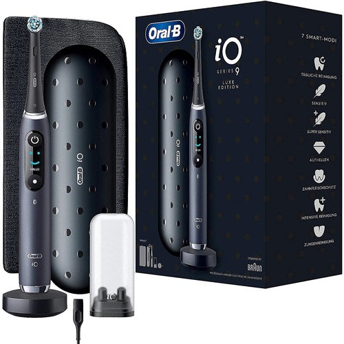 Električna zobna ščetka Oral-B iO Series 9 Luxe Edition, črna