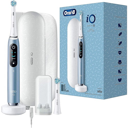 Električna zobna ščetka Oral-B iO Series 9 Luxe Edition, modra