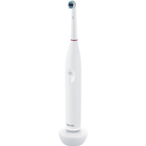 Beurer TB 30 električna četkica za zube, tehnologija rotacije, 7600 okretaja u minuti, 30 minuta rada, kompaktna, bijela