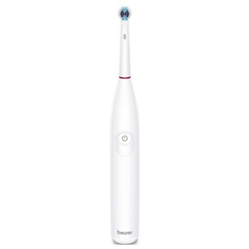 Beurer TB 30 električna četkica za zube, tehnologija rotacije, 7600 okretaja u minuti, 30 minuta rada, kompaktna, bijela
