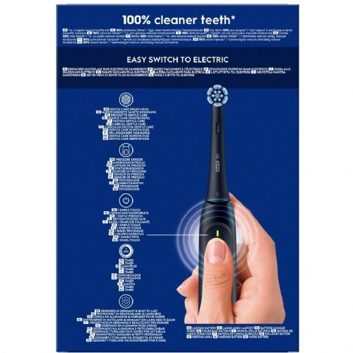 Oral-B iO Series 2 Night crna/zelena električna četkica za zube s drugom drškom, (tamnozelena/crna)