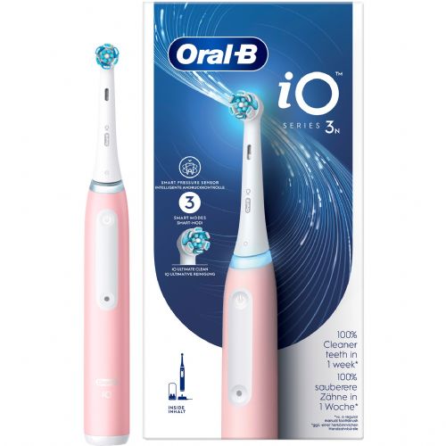 Električna zobna ščetka Oral-B iO Series 3N, roza