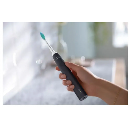 Električna zobna ščetka Philips Sonicare 3100 Series HX3671/14, Li-Ion, do 14 dni delovanja, nadzor tlaka, časovnik, 1 način čiščenja, črna