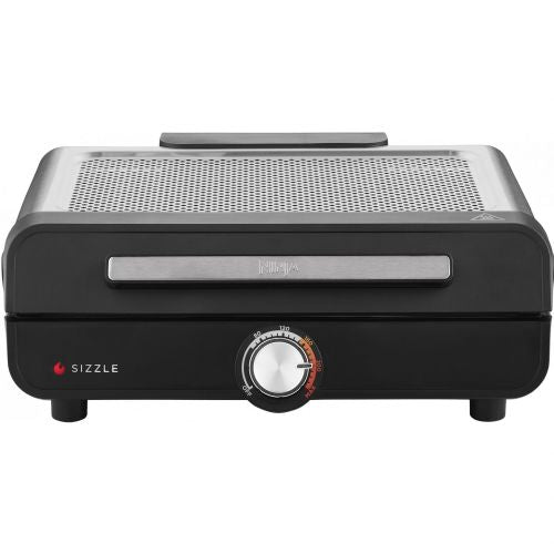 Električni roštilj Ninja Sizzle and Plancha GR101EU, 1.450 W, 37 x 28 cm, crni